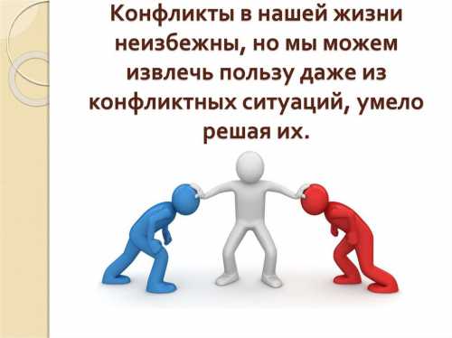 Конфликты в нашей жизни